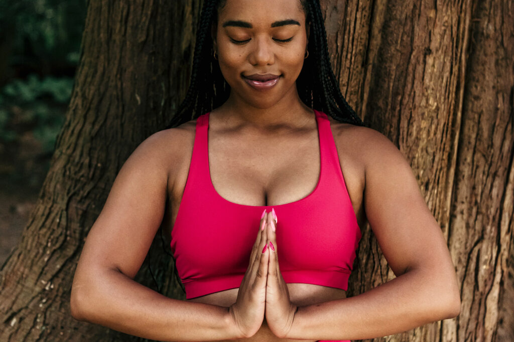Woman Doing Meditation