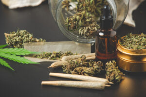High-potency cannabis concentrate product illustrating the risks and effects of concentrated marijuana use
