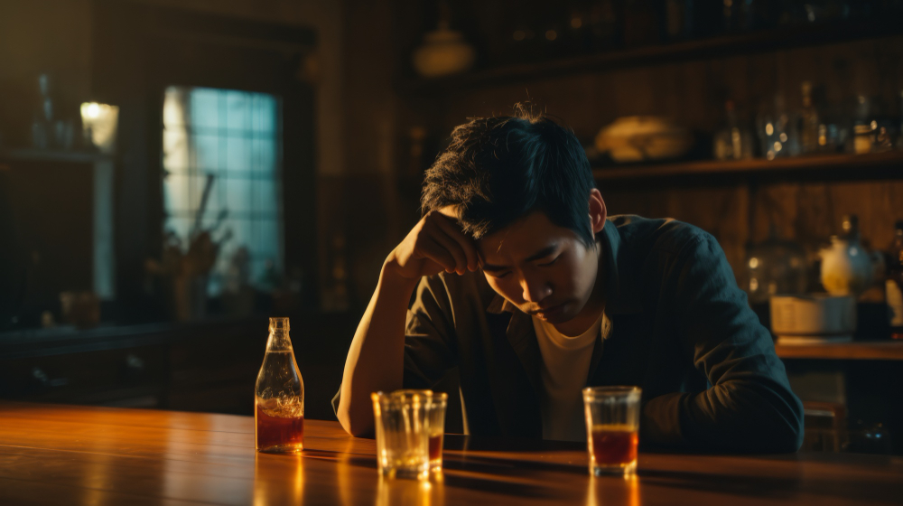 Binge drinking and depression