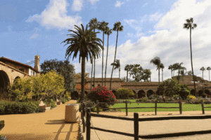 Scenic view of San Juan Capistrano, California
